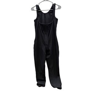Isavela Compression Garment Full Body Suit Sz L Black Stretch Medical Recovery